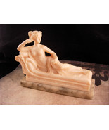 Venus signed 7 1/2&quot; nude statue on marble - Pauline Bonaparte goddess fi... - £99.62 GBP