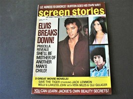 Screen Stories - Elvis Breaks Down! , Priscilla -June 1973, Magazine. - £15.14 GBP