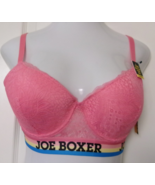 Two Joe boxer gentle lift underwire bra Size 38D Pink and Black - $453.63 MXN