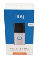 Ring Surveillance Video doorbell 3+ wired 347122 - £63.07 GBP