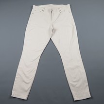 GAP 1969 Authentic True Skinny Engineered White Jeans Size 33R - £14.02 GBP