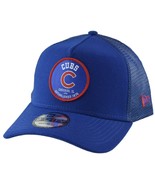 Chicago Cubs New Era 9FORTY Circle Logo Adjustable Mesh Back MLB Trucker... - $22.75