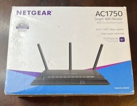 Netgear 4-Port Gigabit Wireless AC Router AC1750 R6400-100NAS 1300 Mbps NIB - $41.87
