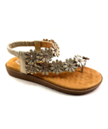 Atalina DD1166  Slip On Embellished Toe Ring Sandals Choose Sz/Color - $44.99