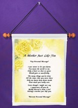 A Mother Just Like You - Personalized Wall Hanging (677-1) - £14.95 GBP