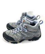 Merrell Mid Women Sz 9.5 Waterproof Hiking Trail Boots Periwinkle Grey V... - $64.95 CAD