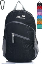 Outlander Packable Handy Lightweight Travel Hiking Backpack Daypack, Black - $29.99