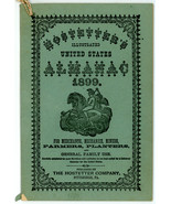 Hostetter&#39;s Illustrated United States Almanac 1899 bitters patent medici... - £11.79 GBP