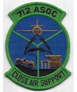 US Navy Renamed Unit 3 3/4&quot; Patch 712 ASOC Close Air Support Operations ... - $146.22 MXN