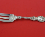 Lily by Whiting Sterling Silver Pastry Fork 3-tine 2 wide tines 6 1/8&quot; - £164.90 GBP