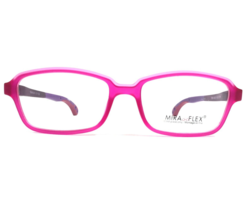 Miraflex Kids Eyeglasses Frames TOM C.139 Purple Pink Square Full Rim 49-17-135 - £48.55 GBP