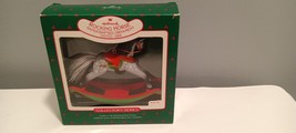 1988 Hallmark Rocking Horse Christmas Ornament in Original Box w Price Tag - £7.75 GBP