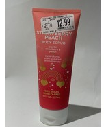 Pacifica Strawberry Peach Body Scrub ~  6 oz ~ 100% VEGAN - £9.71 GBP