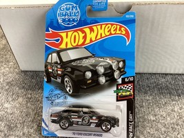 2019 Hot Wheels 70 Ford Escort RS1600 Black Gumball 3000 HW Race Day 6/10 - £2.05 GBP