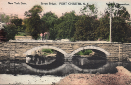Greenwich Connecticut Byram Bridge Port Chester New York Postcard - £9.00 GBP