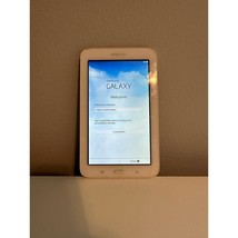 Samsung Galaxy Tab 3  SM-T110 Tablet 8GB WiFi Teal Android GREAT CONDITION - $37.37