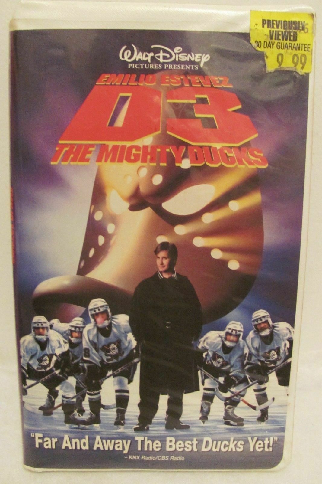 Primary image for VHS D3: The Mighty Ducks (VHS, 1997)
