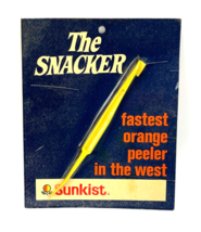 New Sealed Sunkist The Snacker Orange Peeler 1970-1980&#39;s Kitchen Gadget ... - £18.94 GBP