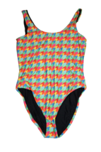 Terez Women&#39;s Size XL X-Large Swimsuit One Piece Multi Color Bathing Sui... - £14.37 GBP