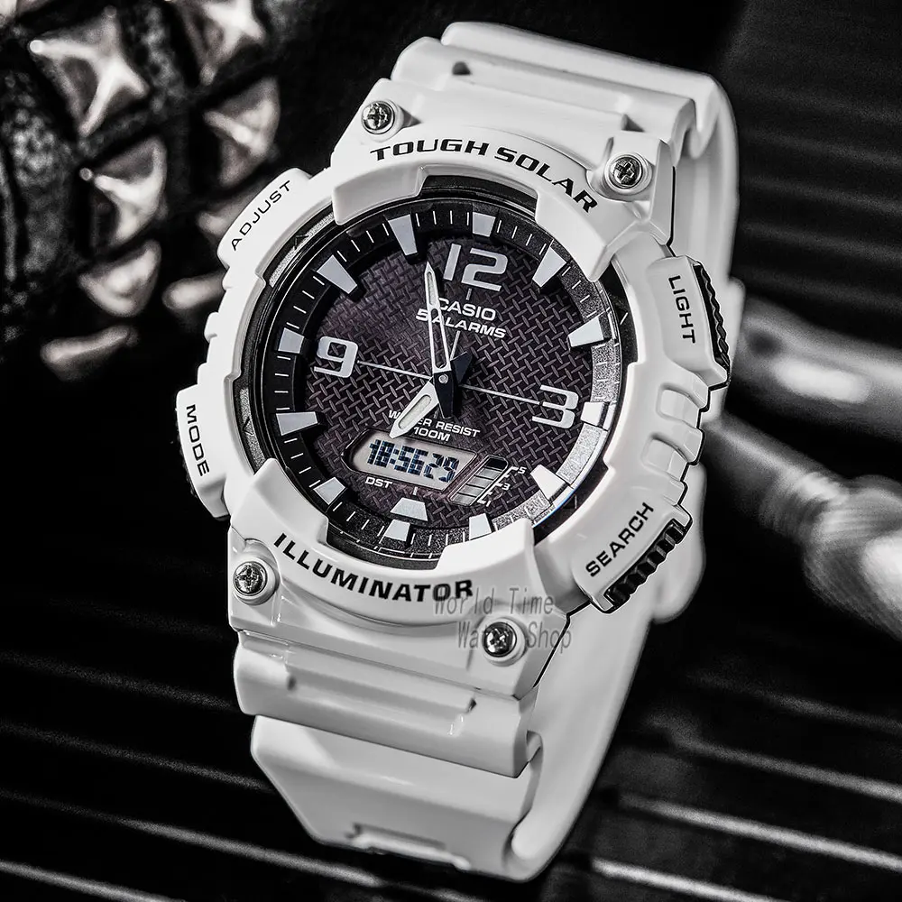 Watch  watch for men Solar  top  watch set LED  digital   100m Waterproof men wa - £86.63 GBP