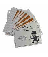 Chance Cards Small Size Original Parts 2008 Monopoly Board Game - $149.98 MXN
