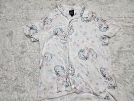 Vintage SPIRITED AWAY Studio Ghibli Haku Cherry Button M Shirt Her Unive... - $17.96