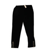 Chico&#39;s Dress Pants Black Stretch Straight Leg Size 1 - £23.50 GBP