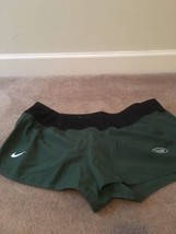 Nike Women’s Green Black Nylon Shorts NFL New York Jets Size XL  - £29.05 GBP
