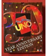 Mattel UNO 30 Year Anniversary Edition Card Game 2001 Complete &amp; Excelle... - $39.04 CAD