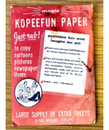 Vintage Magic Kopeefun Paper 1959 in Original Envelope 1959 Magic Stick ... - €6,81 EUR