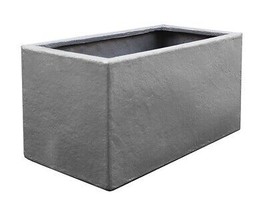 Sunscape RP5 Gray Thomas Planter, Gray Stone - £195.04 GBP