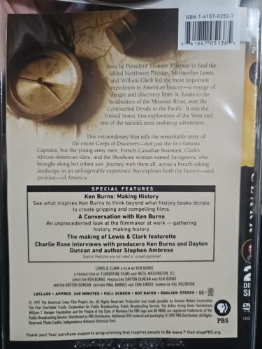 Lewis & Clark: The Journey of the Corps of Discovery by Ken Burns: Used 2 Disks Item image 3
