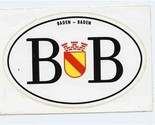 Baden Baden Germany Peel Off Sticker with Coat of Arms  - $9.90