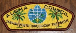 BSA Boy Scouts Aloha Council Shoulder Patch - £5.57 GBP