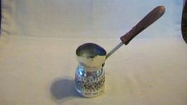 Vintage Silverplated Pourer / Cup with Wood Handle - £21.98 GBP