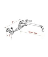 AA 714G Faucet 8&quot; Wall Mount NSF Commercial No Lead Faucet w/ 14&quot; spout - €75,98 EUR