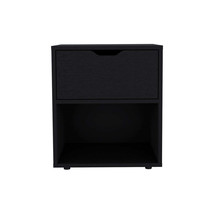 Nightstand Altheimer, Bedroom, Black - £112.69 GBP