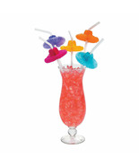 48 Mexican Flexible Tissue Sombrero Hat Straws- Fiesta/Cinco de Mayo Par... - $15.99