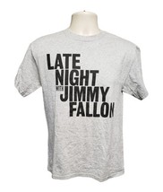 Late Night with Jimmy Fallon Adult Medium Gray TShirt - $364.88 MXN