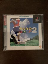 Japanese Hot Shots Golf 2 Sony PlayStation 1 PS1 Complete Japan Import U... - $11.90