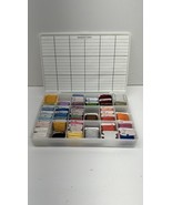 Large Lot of Carded Embroidery Floss  Multicolor w/ Organizer - $453.86 MXN