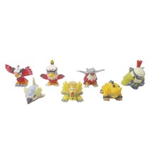 Bandai Digimon PVC Mini Figures Gashapon Set of 7 Hawkmon Armadillomon Digivolve - $47.52
