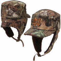 Top of the World Notre Dame Fighting Irish Eddie Hat Mossy Oak Camo Warm Winter - £23.73 GBP