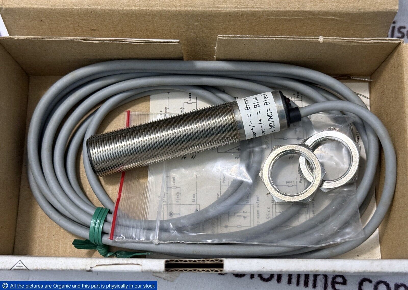 Telco SMPF 5400 NG 2.5 M Proximity Sensor 0476104000 NO/NC 3-Wire SMPF54... - $225.00