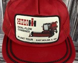 VTG 1988 Case IH Axial Flow Combines Plant Tour Patch Snapback Trucker H... - £26.77 GBP