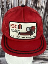 VTG 1988 Case IH Axial Flow Combines Plant Tour Patch Snapback Trucker Hat USA - £26.43 GBP