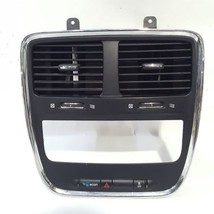 HVAC Bezel With Vents PN 1SQ531X9AE OEM 2013 Dodge Ram Caravan - $19.77