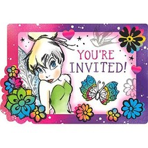 Tinkerbell Keep Flying Save The Date Invitations Tinker Bell Birthday Pa... - £2.59 GBP