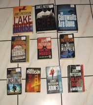James Patterson Lot of 10 books Mixed Crime Novels - $313.36 MXN