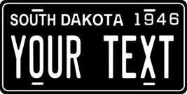 South Dakota 1946 License Plate Personalized Custom Car Bike Motorcycle Moped - £8.21 GBP+